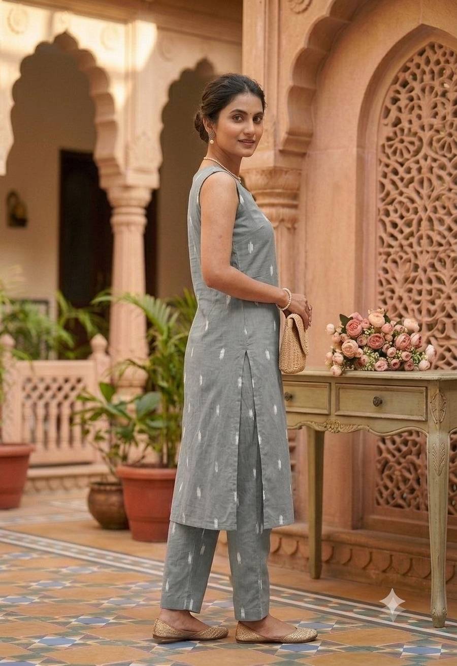 3MODERN SLUB COTTON PRINTED WORK TOP PENT SET DAILY WEAR WHOLESALE PRICE ETHNIC GARMENT (14)
