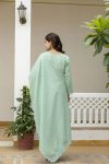 3NEW ARRIVAL CAMBRIC COTTON BORING CHIKAN KARI WORK TOP BOTTOM WITH DUPATTA FESTIVE WEAR WHOLESALE PRICE ETHNIC GARMENT (29)