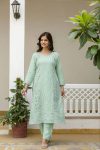 3NEW ARRIVAL CAMBRIC COTTON BORING CHIKAN KARI WORK TOP BOTTOM WITH DUPATTA FESTIVE WEAR WHOLESALE PRICE ETHNIC GARMENT (29)