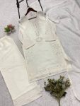 3NEW ARRIVAL MUL CHANDERI HAND MIRROR WITH SEQUENCE EMBROIDERY AND CUTWORK TOP PALAZZO WITH DUPATTA FESTIVE WEAR WHOLESALE PRICE ETHNIC GARMENT (8)
