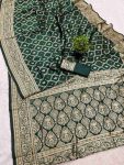3RICH LOOK LICHI SILK WEAVING WORK SAREE WITH UNSTITCHED BLOUSE FESTIVE WEAR WHOLESALE PRICE ETHNIC GARMENT (10)