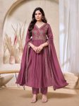 3RICH LOOK VICITRA SILK EMBROIDERY, SEQUENCE & CODING WORK TOP BOTTOM WITH DUPATTA FESTIVE WEAR WHOLESALE PRICE ETHNIC GARMENT (2)
