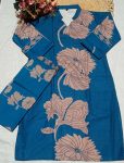 4FANCY SLUB COTTON PRINTED WORK TOP PENT SET DAILY WEAR WHOLESALE PRICE ETHNIC GARMENT (11)
