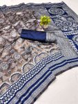 4MODERN BANARASI SILK WEAVING WORK SAREE WITH UNSTITCHED BLOUSE WEDDING WEAR WHOLESALE PRICE ETHNIC GARMENT (8)