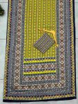 4MODERN CHINON DIGITAL AJRAK PRINT WITH REAL MIRROR WORK SAREE WITH UNSTITCHED BLOUSE PARTY WEAR WHOLESALE PRICE ETHNIC GARMENT (46)
