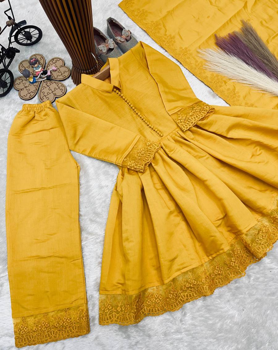 4RICH LOOK ROMAN SILK EMBROIDERY WORK GOWN BOTTOM WITH DUPATTA PARTY WEAR WHOLESALE PRICE ETHNIC GARMENT (12)