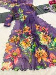 5FANCY LINEN SILK DIGITAL PRINT AND KHATLI WORK SAREE WITH UNSTITCHED BLOUSE FESTIVE WEAR WHOLESALE PRICE ETHNIC GARMENT (12)