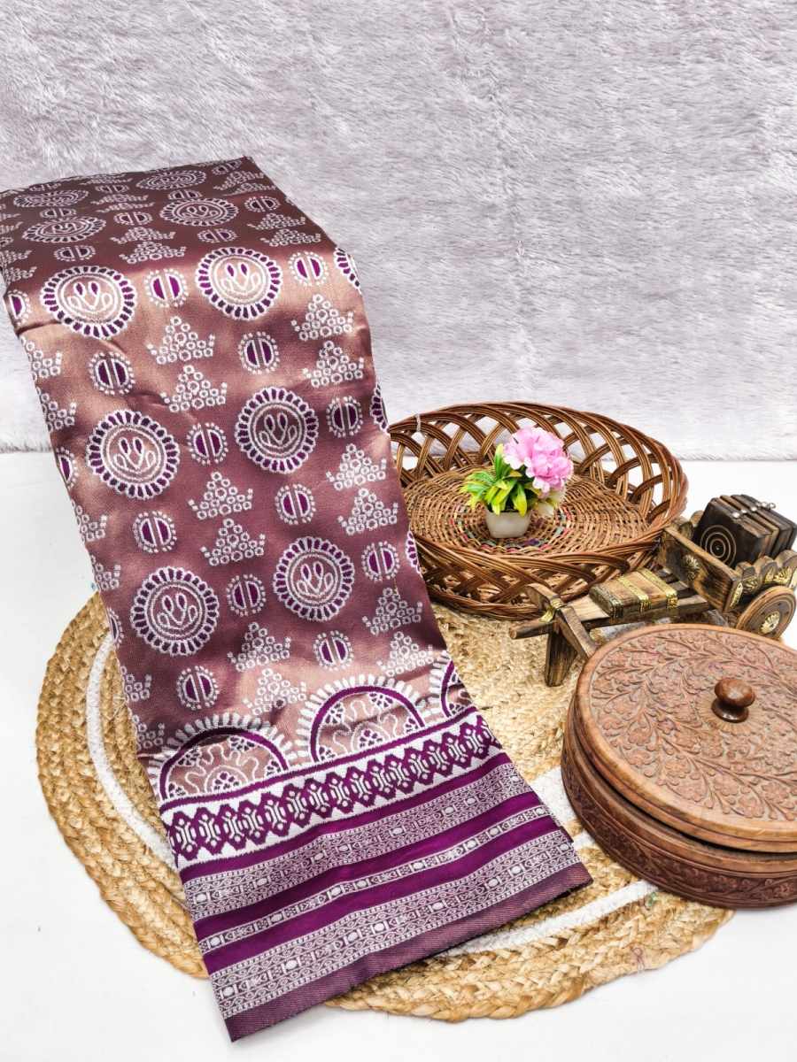 5MODERN BANARASI SILK WEAVING WORK SAREE WITH UNSTITCHED BLOUSE WEDDING WEAR WHOLESALE PRICE ETHNIC GARMENT (6)