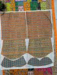 5MODERN CHINON DIGITAL AJRAK PRINT WITH REAL MIRROR WORK SAREE WITH UNSTITCHED BLOUSE PARTY WEAR WHOLESALE PRICE ETHNIC GARMENT (47)