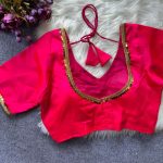 5NEW ARRIVAL MALAAI SATIN FANCY LACE WORK READY TO WEAR BLOUSE PARTY WEAR WHOLESALE PRICE ETHNIC GARMENT (8)