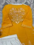 8RICH LOOK COTTON EMBROIDERY WORK CO-ORD SET OFFICE WEAR WHOLESALE PRICE ETHNIC GARMENT (10)