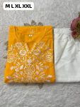 8RICH LOOK COTTON EMBROIDERY WORK CO-ORD SET OFFICE WEAR WHOLESALE PRICE ETHNIC GARMENT (10)