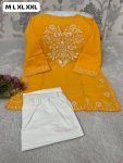 8RICH LOOK COTTON EMBROIDERY WORK CO-ORD SET OFFICE WEAR WHOLESALE PRICE ETHNIC GARMENT (10)
