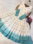 ATTARACTIVE SHADED CRUNCHY PIPE SEQUENCE EMBROIDERY WORK GOWN FESTIVE WEAR WHOLESALE PRICE ETHNIC GARMENT (9)