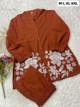 ATTRACTIVE COTTON EMBROIDERY WORK CO-ORD SET DAILY WEAR WHOLESALE PRICE ETHNIC GARMENT (2)