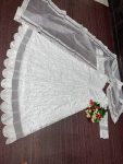 ATTRACTIVE ORGANZA CHAIN STITCHED HEAVY WORK GOWN WITH DUPATTA FESTIVE WEAR WHOLESALE PRICE ETHNIC GARMENT (3)