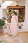 ATTRACTIVE RUSSIAN SILK DIGITAL PRINTED WITH EMBROIDERY ZARI SQUENCE WORK GOWN WITH DUPATTA WEDDING WEAR WHOLESALE PRICE ETHNIC GARMENT (3)