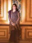 DESIGNER CHINON SILK SEQUENCE & ZARI EMBROIDERY WITH FANCY HANDWORK LACE WORK TOP PALAZZO WITH DUPATTA FESTIVE WEAR WHOLESALE PRICE ETHNIC GARMENT (8)