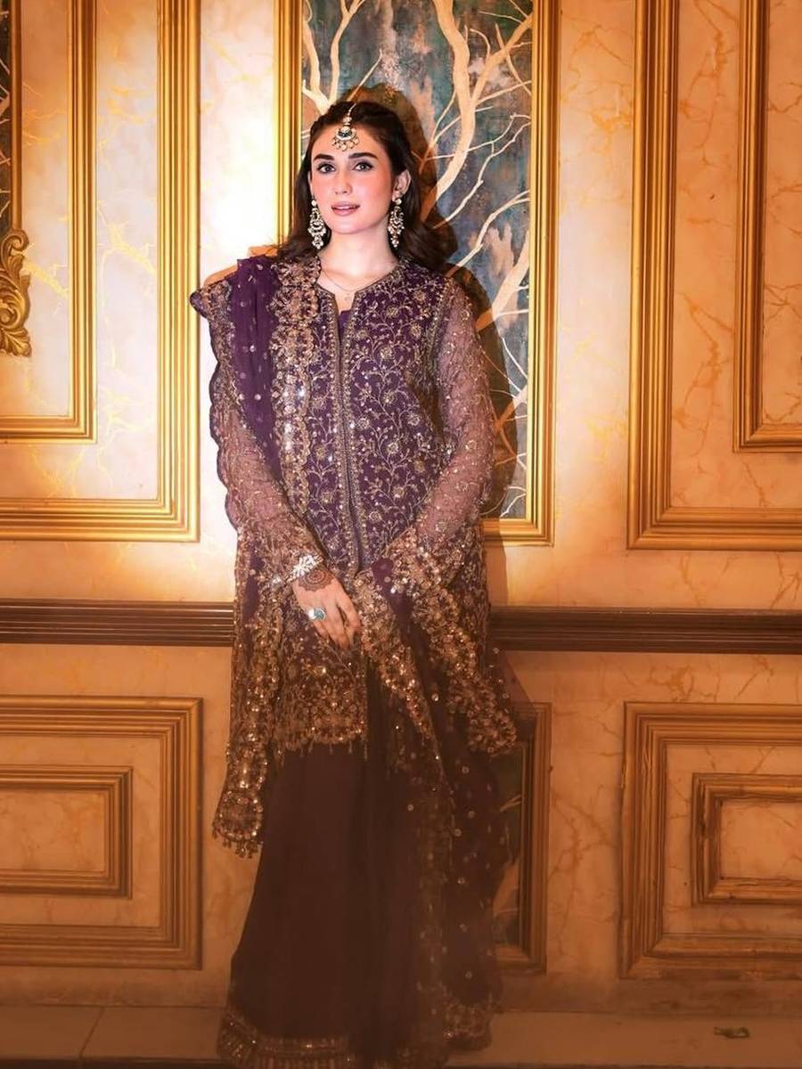 DESIGNER CHINON SILK SEQUENCE & ZARI EMBROIDERY WITH FANCY HANDWORK LACE WORK TOP PALAZZO WITH DUPATTA FESTIVE WEAR WHOLESALE PRICE ETHNIC GARMENT (5)