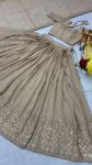 DESIGNER CRUNCHY EMBROIDERY SEQUENCE WORK LEHENGA CHOLI WITH DUPATTA WEDDING WEAR WHOLESALE PRICE ETHNIC GARMENT (6)