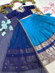 DESIGNER GEORGETTE EMBROIDERY WORK LEHENGA CHOLI WITH DUPATTA WEDDING WEAR WHOLESALE PRICE ETHNIC GARMENT (2)