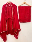 DESIGNER GEORGETTE EMBROIDERY WORK TOP PALAZZO WITH DUPATTA FESTIVE WEAR WHOLESALE PRICE ETHNIC GARMENT (1)