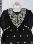 DESIGNER GEORGETTE THREAD WITH SEQUENCE WORK TOP PALAZZO WITH DUPATTA FESTIVE WEAR WHOLESALE PRICE ETHNIC GARMENT (1)