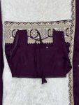 DESIGNER GLASS ROMAN SILK EMBROIDERY SEQUENCE DORI AND JARI WORK TOP PATIYALA WITH DUPATTA FESTIVE WEAR WHOLESALE PRICE ETHNIC GARMENT (6)