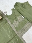 DESIGNER GLASS ROMAN SILK EMBROIDERY SEQUENCE DORI AND JARI WORK TOP PATIYALA WITH DUPATTA FESTIVE WEAR WHOLESALE PRICE ETHNIC GARMENT (5)