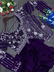 DESIGNER RANGOLI EMBROIDERY SEQUENCE WORK LEHENGA CHOLI WITH DUPATTA PARTY WEAR WHOLESALE PRICE ETHNIC GARMENT (2)