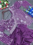 DESIGNER RANGOLI EMBROIDERY SEQUENCE WORK LEHENGA CHOLI WITH DUPATTA PARTY WEAR WHOLESALE PRICE ETHNIC GARMENT (3)
