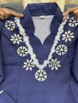 DESIGNER RUSSIAN SILK HANDWORK CO ORD SET DAILY WEAR WHOLESALE PRICE ETHNIC GARMENT (5)
