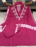 DESIGNER RUSSIAN SILK HANDWORK CO ORD SET DAILY WEAR WHOLESALE PRICE ETHNIC GARMENT (7)