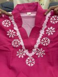 DESIGNER RUSSIAN SILK HANDWORK CO ORD SET DAILY WEAR WHOLESALE PRICE ETHNIC GARMENT (7)