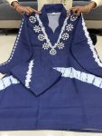 DESIGNER RUSSIAN SILK HANDWORK CO ORD SET DAILY WEAR WHOLESALE PRICE ETHNIC GARMENT (5)