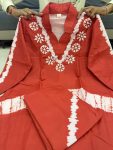 DESIGNER RUSSIAN SILK HANDWORK CO ORD SET DAILY WEAR WHOLESALE PRICE ETHNIC GARMENT (8)