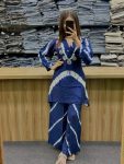 DESIGNER RUSSIAN SILK HANDWORK CO ORD SET DAILY WEAR WHOLESALE PRICE ETHNIC GARMENT (5)