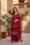 DESIGNER SOFT NET SEQUENCE WITH PEARL HAND WORK TOP PALAZZO WITH DUPATTA FESTIVE WEAR WHOLESALE PRICE ETHNIC GARMENT (10)