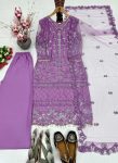 DESIGNER SOFT NET SEQUENCE WITH PEARL HAND WORK TOP PALAZZO WITH DUPATTA WEDDING WEAR WHOLESALE PRICE ETHNIC GARMENT (3)