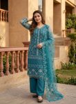 DESIGNER SOFT NET SEQUENCE WITH PEARL HAND WORK TOP PALAZZO WITH DUPATTA WEDDING WEAR WHOLESALE PRICE ETHNIC GARMENT (9)
