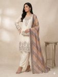 DESIGNER STAR GEORGETTE SEQUENCE EMBROIDERY WORK TOP PALAZZO WITH DUPATTA FESTIVE WEAR WHOLESALE PRICE ETHNIC GARMENT (4)