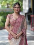 DESIGNER ZIPSY SILK SEQUENCE AND DORI EMBROIDERY WORK SAREE WITH UNSTITCHED BLOUSE WEDDING WEAR WHOLESALE PRICE ETHNIC GARMENT (5)