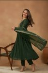 FANCY COTTON EMBROIDERED WORK TOP BOTTOM WITH DUPATTA FESTIVE WEAR WHOLESALE PRICE ETHNIC GARMENT (7)