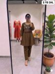 FANCY COTTON EMBROIDERY WORK CO-ORD SET DAILY WEAR WHOLESALE PRICE ETHNIC GARMENT (2)