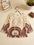 FANCY COTTON KALAMKARI PRINT WORK TUNIC TOP DAILY WEAR WHOLESALE PRICE ETHNIC GARMENT (8)