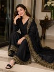 FANCY CREPE SILK SEQUENCE EMBROIDERY ZARI WORK AND MOTI WORK TOP PALAZZO WITH DUPATTA FESTIVE WEAR WHOLESALE PRICE ETHNIC GARMENT (4)
