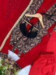 FANCY GEORGETTE EMBROIDERED MALL- BERRY WORK GOWN BOTTOM WITH DUPATTA FESTIVE WEAR WHOLESALE PRICE ETHNIC GARMENT (7)