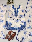FANCY GEORGETTE EMBROIDERY WITH DIGITAL PRINT WORK TOP PALAZZO WITH DUPATTA FESTIVE WEAR WHOLESALE PRICE ETHNIC GARMENT (2)