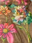 FANCY LINEN SILK DIGITAL PRINT AND KHATLI WORK SAREE WITH UNSTITCHED BLOUSE FESTIVE WEAR WHOLESALE PRICE ETHNIC GARMENT (18)