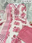 FANCY MORGAN SILK SEQUENCE AND DIGITAL PRINT WORK TOP BOTTOM WITH DUPATTA OFFICE WEAR WHOLESALE PRICE ETHNIC GARMENT (6)